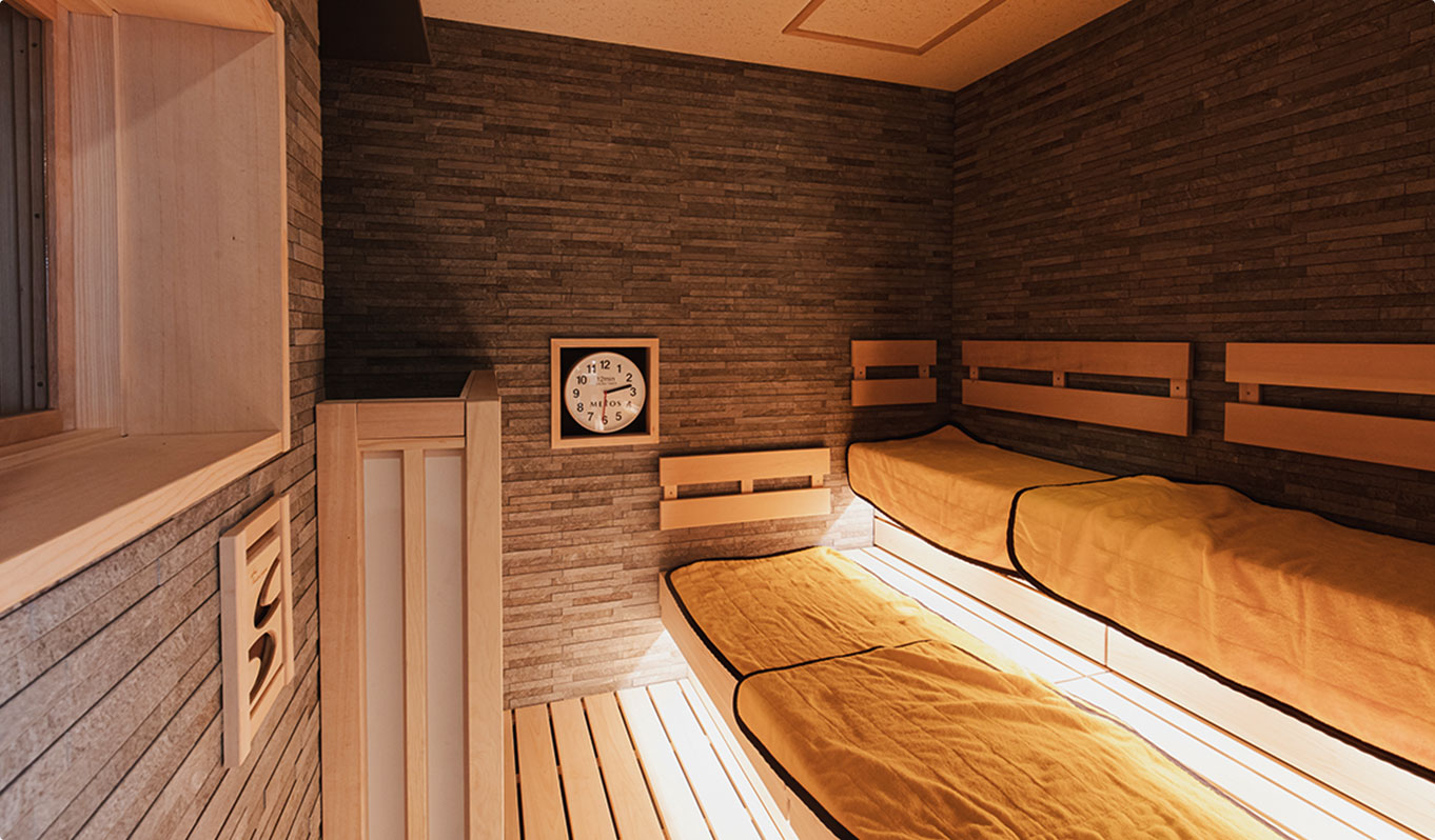 Sauna・Cold Water Bath