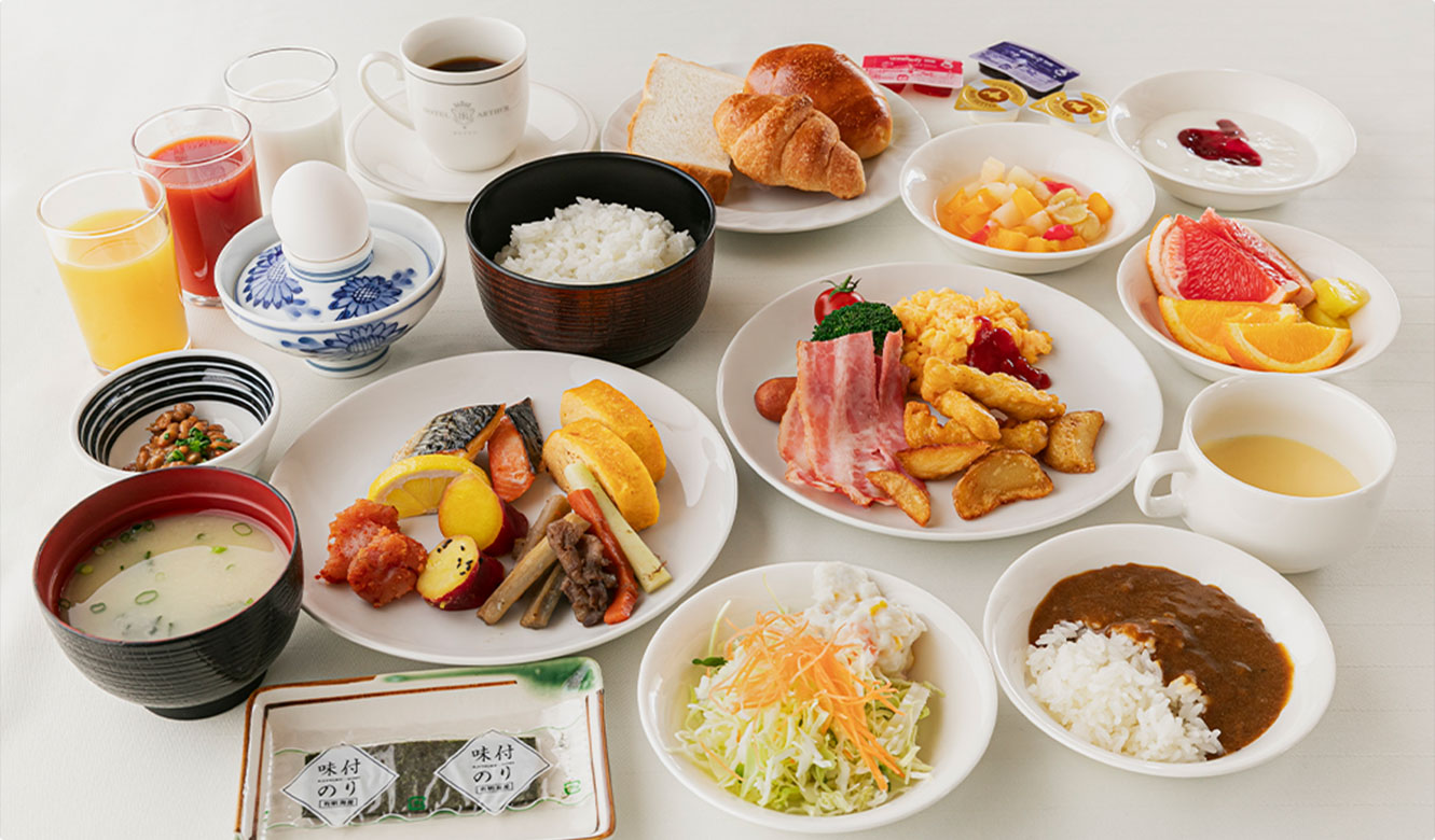 朝食